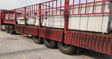 云浮 白麻荔枝面外墙干挂，工厂装车日常