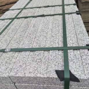 云浮 白麻花岗岩直行盲道石，盲条，地铺石