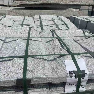 云浮 芝麻白蘑菇石成品