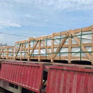 云浮 芝麻白花岗岩地铺石出口专车-泰国游