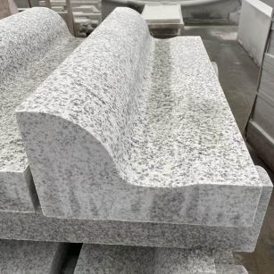 云浮 白麻花岗岩S型路沿石，路侧石，马路牙子等