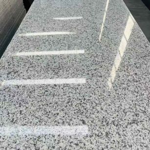 云浮 白麻花岗岩光面毛板