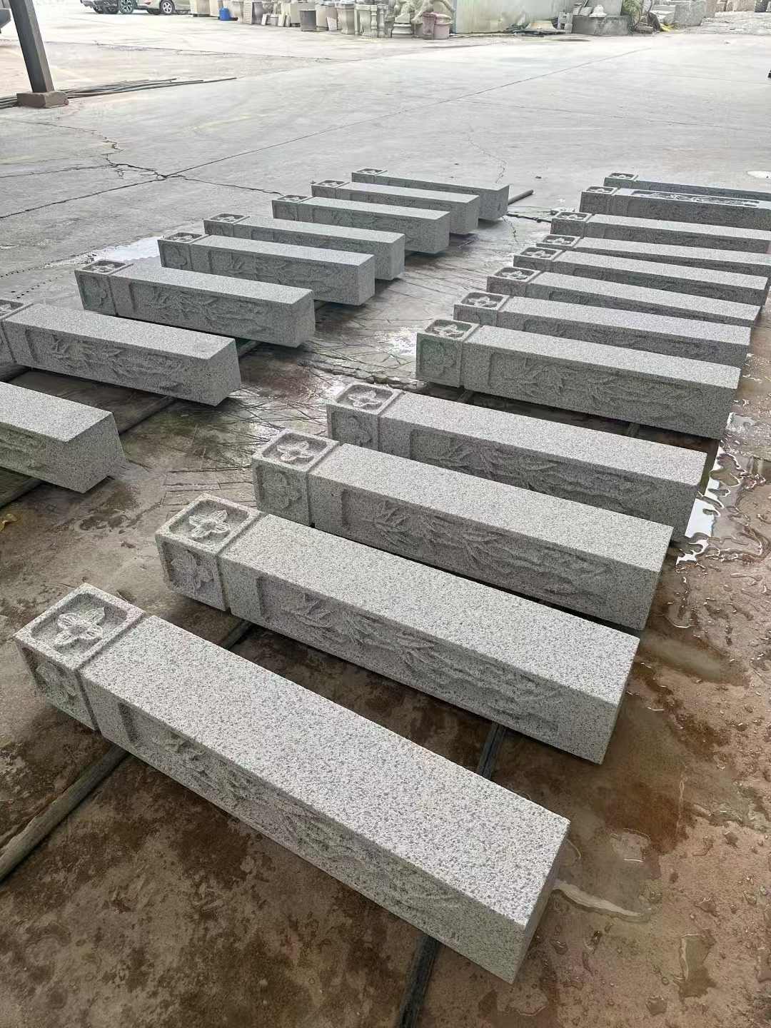 云浮 白麻方柱雕花防水