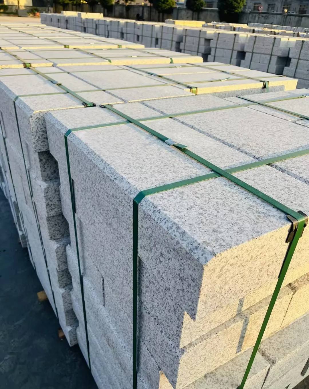 云浮 白麻花岗岩路沿石，马路牙子，路缘石，平石，立缘石等