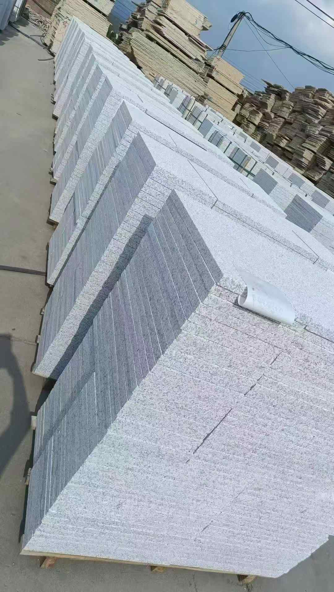 云浮 白麻荔枝面花岗岩地铺石