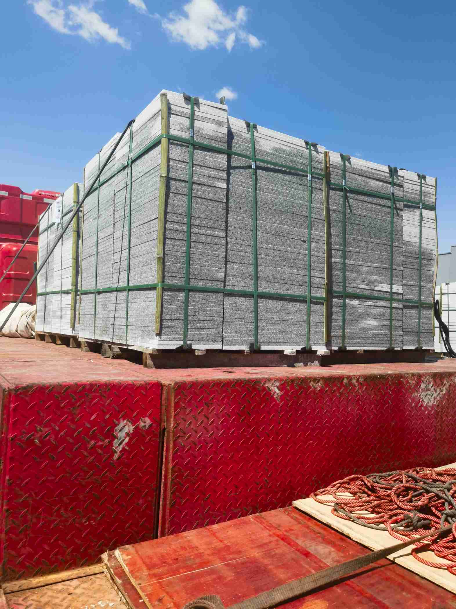 云浮 芝麻白火烧规格板地铺石300*600/600*600