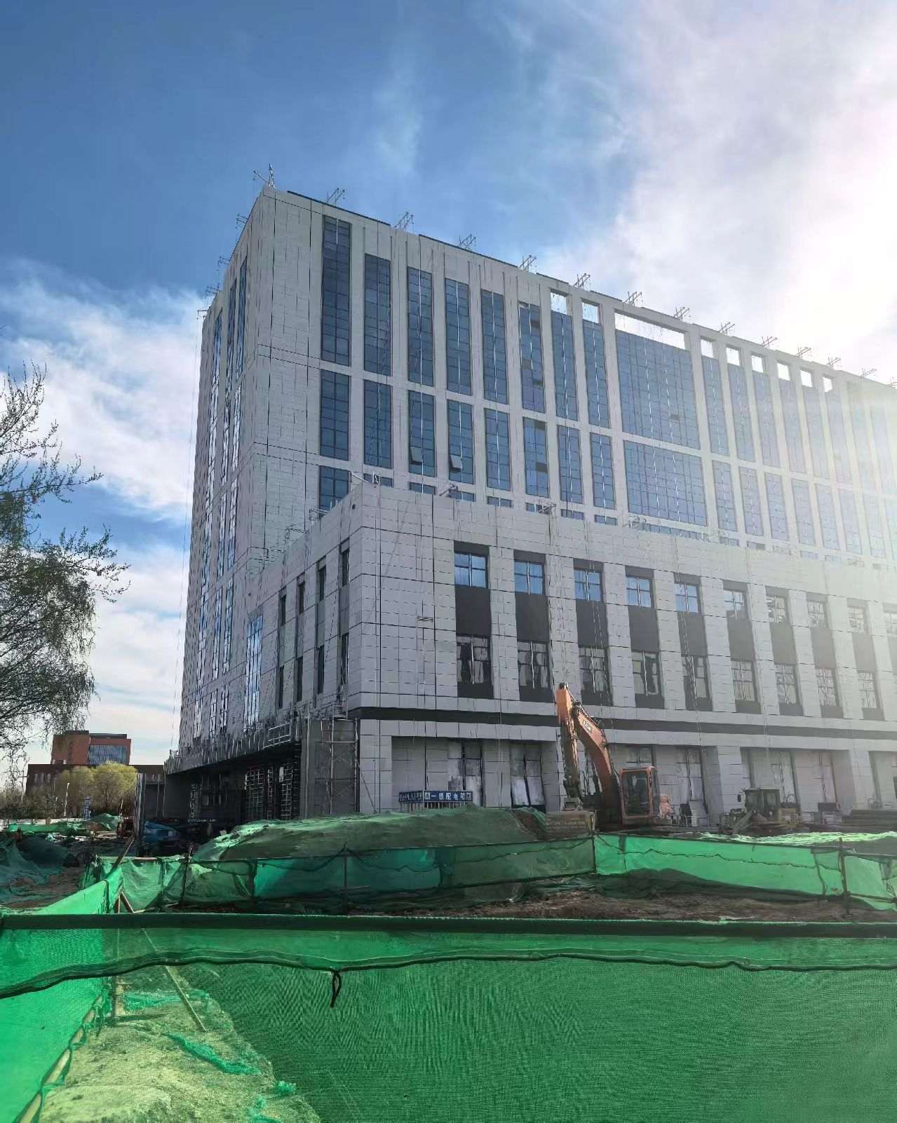 云浮 白麻花岗岩石材外墙干挂