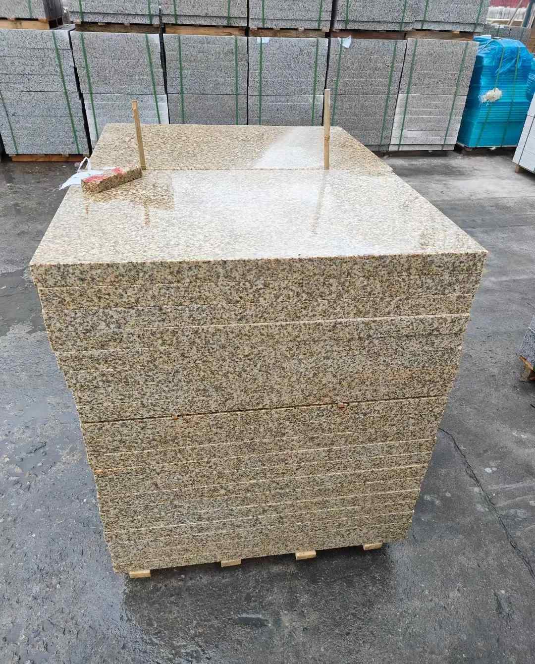 云浮 湖北黄金麻花岗岩石材荔枝面外墙石材